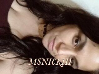 MSNICKIII